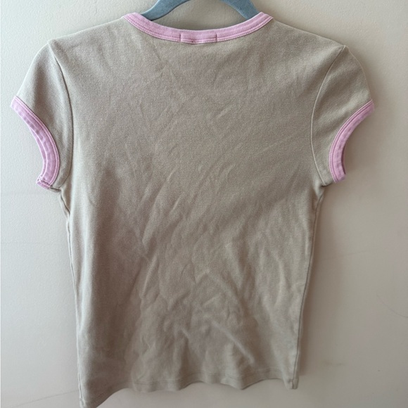 GAP y2K babydoll ringer t shirt size Medium - Picture 5 of 9
